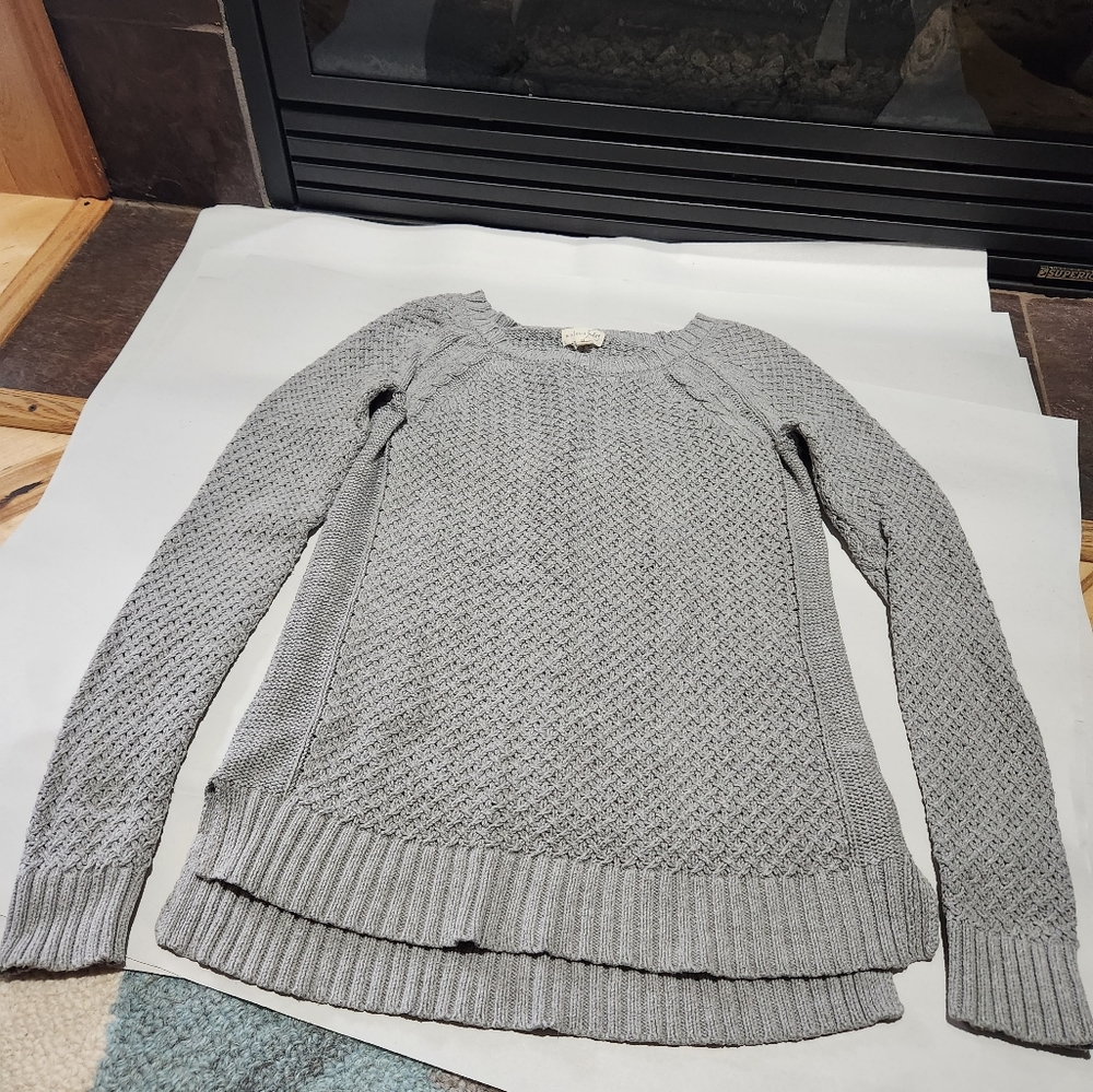 Gray size small sweater